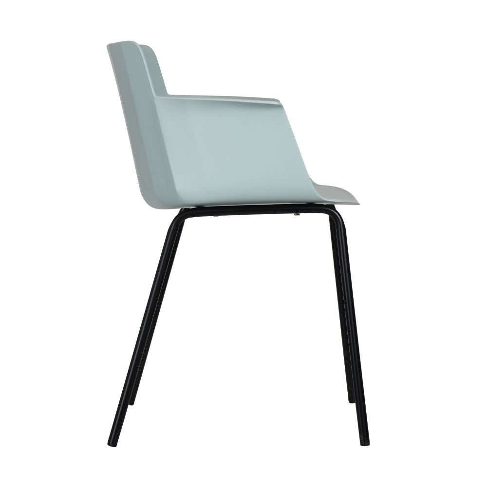 SILLA KINGSTRONG Potenza 822 SILL0903764 | Silla Ocasional | Estructura Metal | Polipropileno | Interior + Exterior | Poliuretano Alto Respaldo de Polipropileno Fabricada con Estructura Metálica Asiento y respaldo de plástico Varios Colores Minimalista Potenza, Sillas para Comedor Jardín, Restaurante, Oficina, Escritorio, Mesa, Cocina y Sala moderna Silla de Plástico con Base Metálica para Decoración Interior y Exterior Muebles de Oficina de Alta Calidad, Desde Sillas de Oficina y Escritorios Hasta Mueble