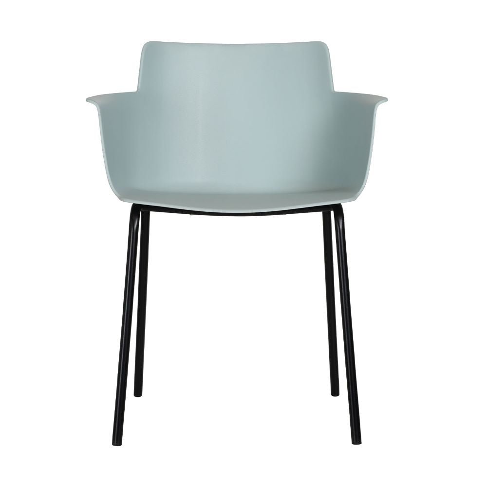 SILLA KINGSTRONG Potenza 822 SILL0903764 | Silla Ocasional | Estructura Metal | Polipropileno | Interior + Exterior | Poliuretano Alto Respaldo de Polipropileno Fabricada con Estructura Metálica Asiento y respaldo de plástico Varios Colores Minimalista Potenza, Sillas para Comedor Jardín, Restaurante, Oficina, Escritorio, Mesa, Cocina y Sala moderna Silla de Plástico con Base Metálica para Decoración Interior y Exterior Muebles de Oficina de Alta Calidad, Desde Sillas de Oficina y Escritorios Hasta Mueble