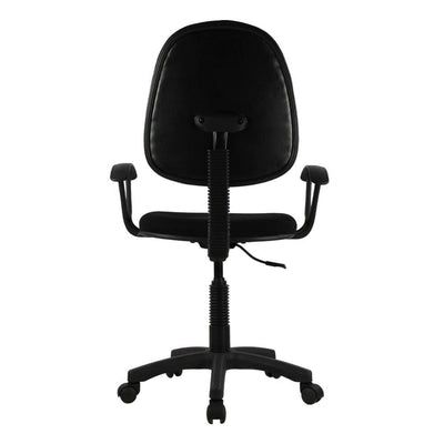 SILLA KINGSTRONG JM-009 SILL0360351 | Silla Secretarial Uso Oficina Laboral para Escritorio | Descansabrazos | Base Estrella Rodajas | Tapizado Tela | Interior