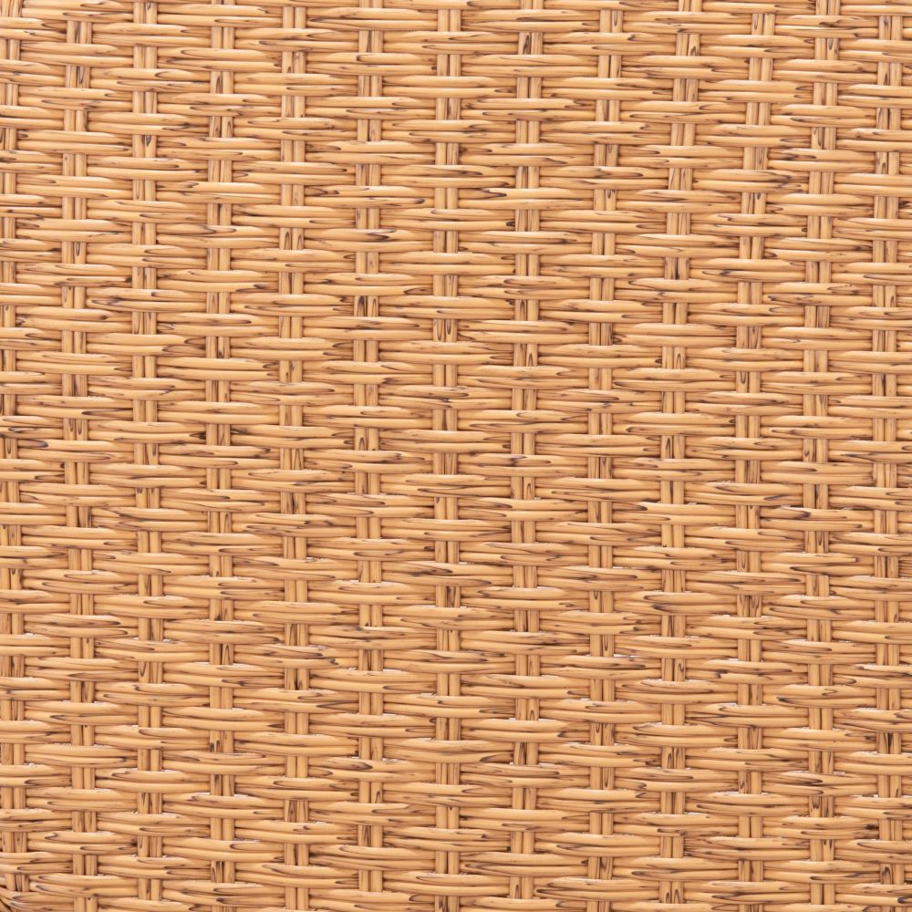 NOGAL BEAT KELLEY | Silla Decorada Al Aire Libre | Extructura en Aluminio | Gris y Natural | Tejido Ratán Sintético | Exterior - 703979 - Zuo - NOGAL BEAT -
