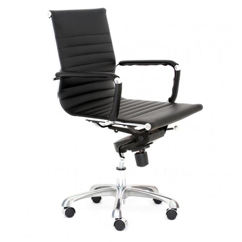 Nogal Beat Silla Cádiz Oficina Operativa Respaldo Bajo Interior - CÁDIZ RESPALDO BAJO - MDO - NOGAL BEAT - Sillas