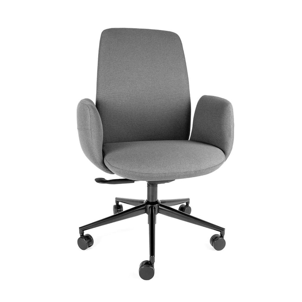 Offiho Black Yodo OHE-135 Plus Silla Ejecutiva - OHE-135plus - OFFIHO - NOGAL BEAT -