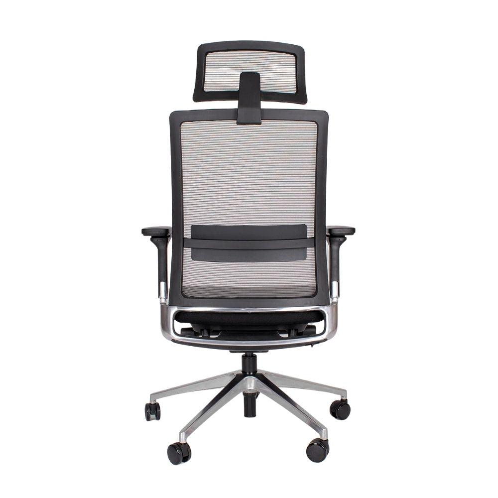 Offiho Silla Snap Ohe-45 Directiva Poliuterano Cojin Hule Espuma Uso Interior - OHE-45 - Offiho - NOGAL BEAT - Sillas