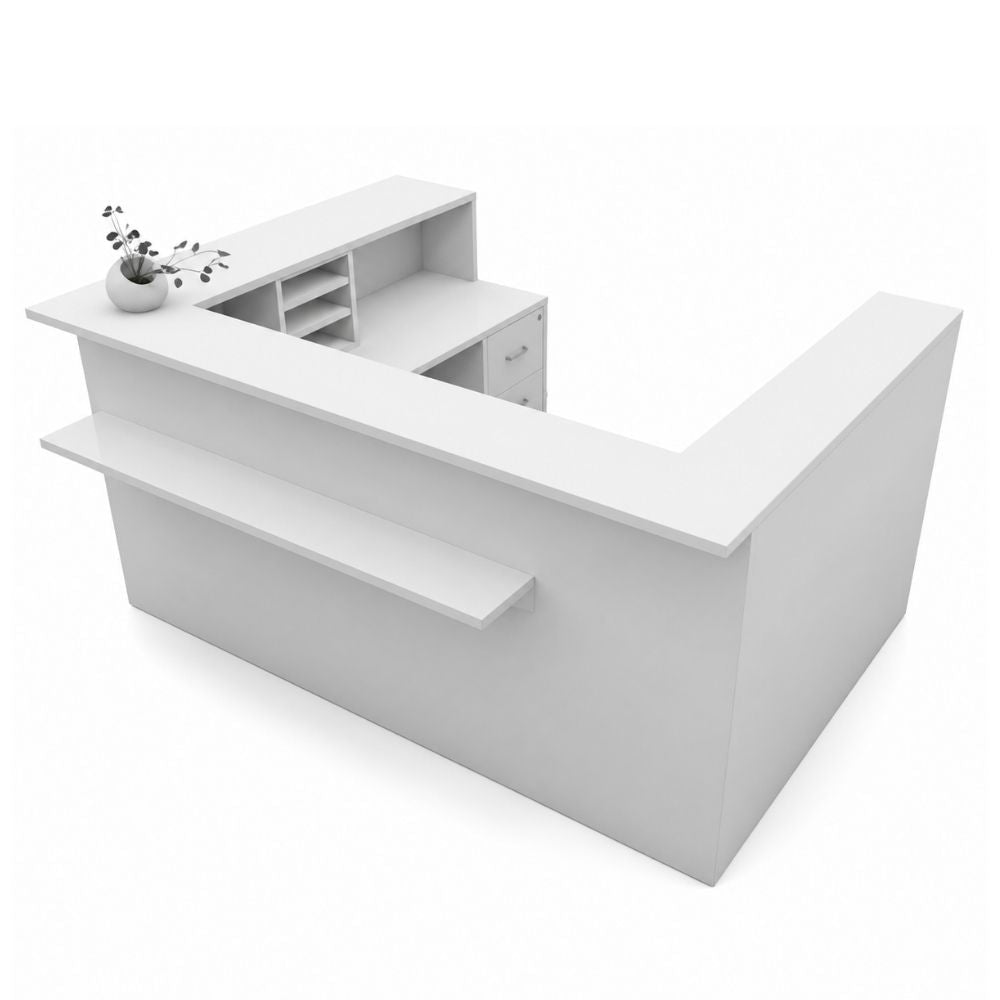 Recepción para Oficina Tipo Herradura - VERSA RP - RP-890 - VERSA - NOGAL BEAT - Recepción