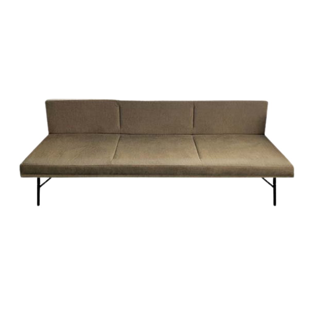 Requiez Modular Esencia 3 Plazas RE-2003 Poliuretano Flexible Base Tubular Redondo - RE-2003 - Requiez - NOGAL BEAT -