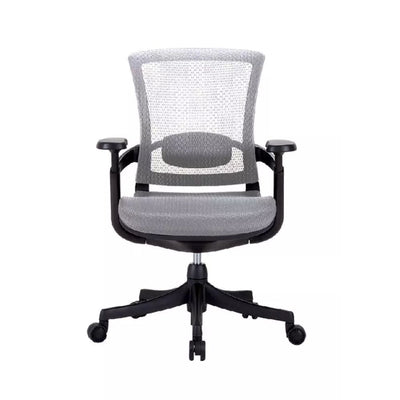 Requiez Silla Skate Task Estructura Blanca Mesh RM-9025 Base Estrella Nylon Reforzado - RM-9025 - Requiez - NOGAL BEAT -