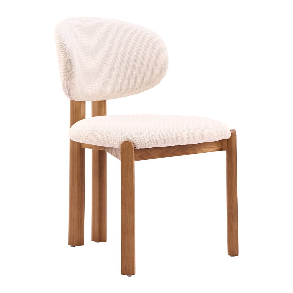 Silla Comercial para Bistró - ZUO ROSETTA - Varios Colores - Asiento y Respaldo Tapizados - 111218 - Zuo - NOGAL BEAT - Silla Comercial Interior