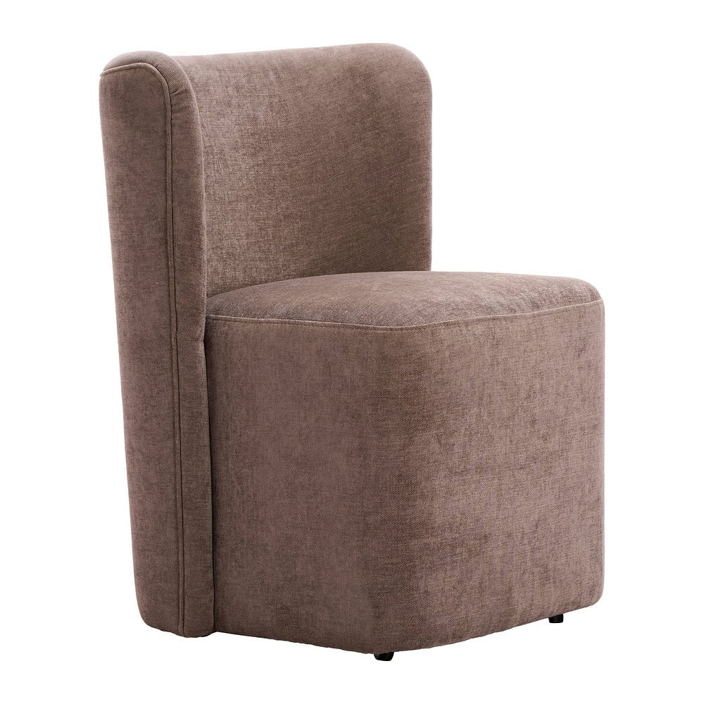 Silla Comercial para Desayunador - ZUO BAMBUN - Taupe - Asiento y Respaldo Tapizados - 110996 - Zuo - NOGAL BEAT - Silla Comercial Interior