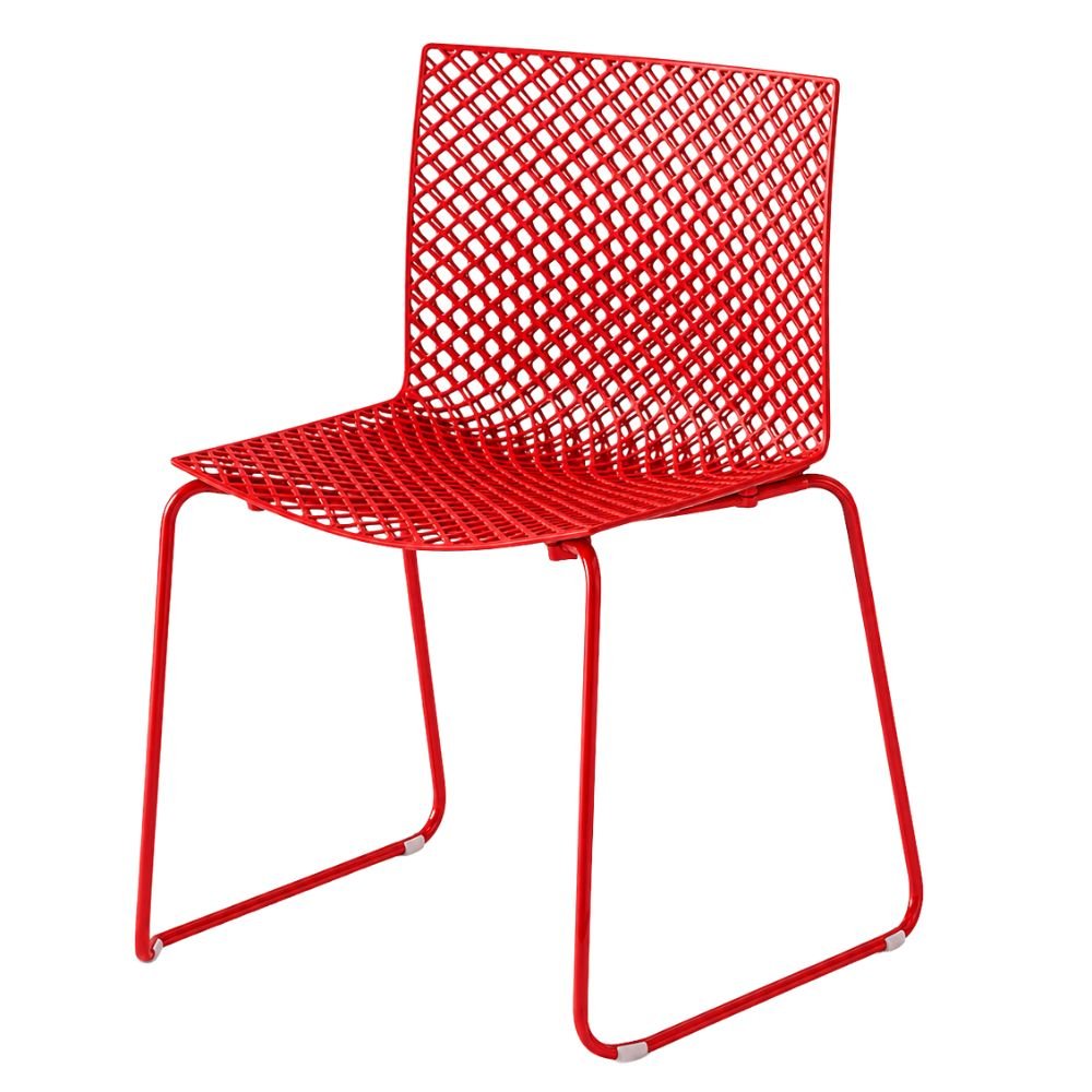 Silla Comercial Para Restaurante - LABENZE FULLER 155-20500 - Varios Colores - Patas Trineo - 155-20500 - Labenze - NOGAL BEAT - Silla Comercial Interior