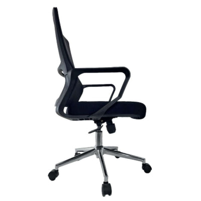 Silla de Oficina Operativa Soporte Lumbar - GERSA ZOOM NG BAJO - Varios Colores - Respaldo En Malla y Asiento Tapizado - Zoom NG Bajo - GERSA - NOGAL BEAT - Sillas de oficina