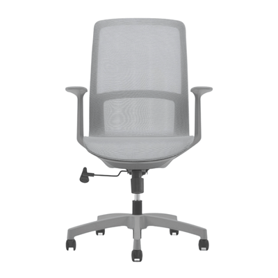 Silla De Oficina Operativa - TECHNO SONIC - Varios Colores - Asiento y Respaldo Tapizado - Sonic gris - Techno - NOGAL BEAT - silla