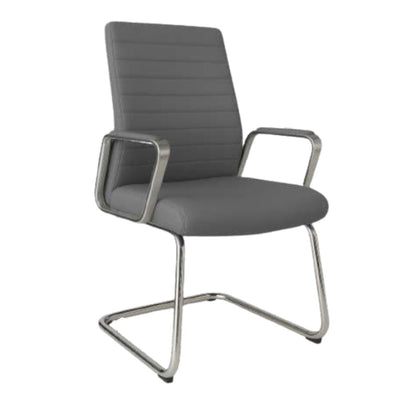 Silla de Oficina Visita - NOGAL BEAT MALLORCA - Asiento y Respaldo Tapizado