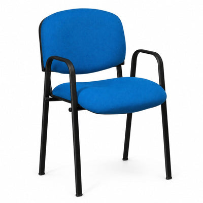 Silla de Visita para Área de Espera - GEBESA COMFORT - Con Brazos - GDC202CB - GEBESA - NOGAL BEAT - Silla de Visita