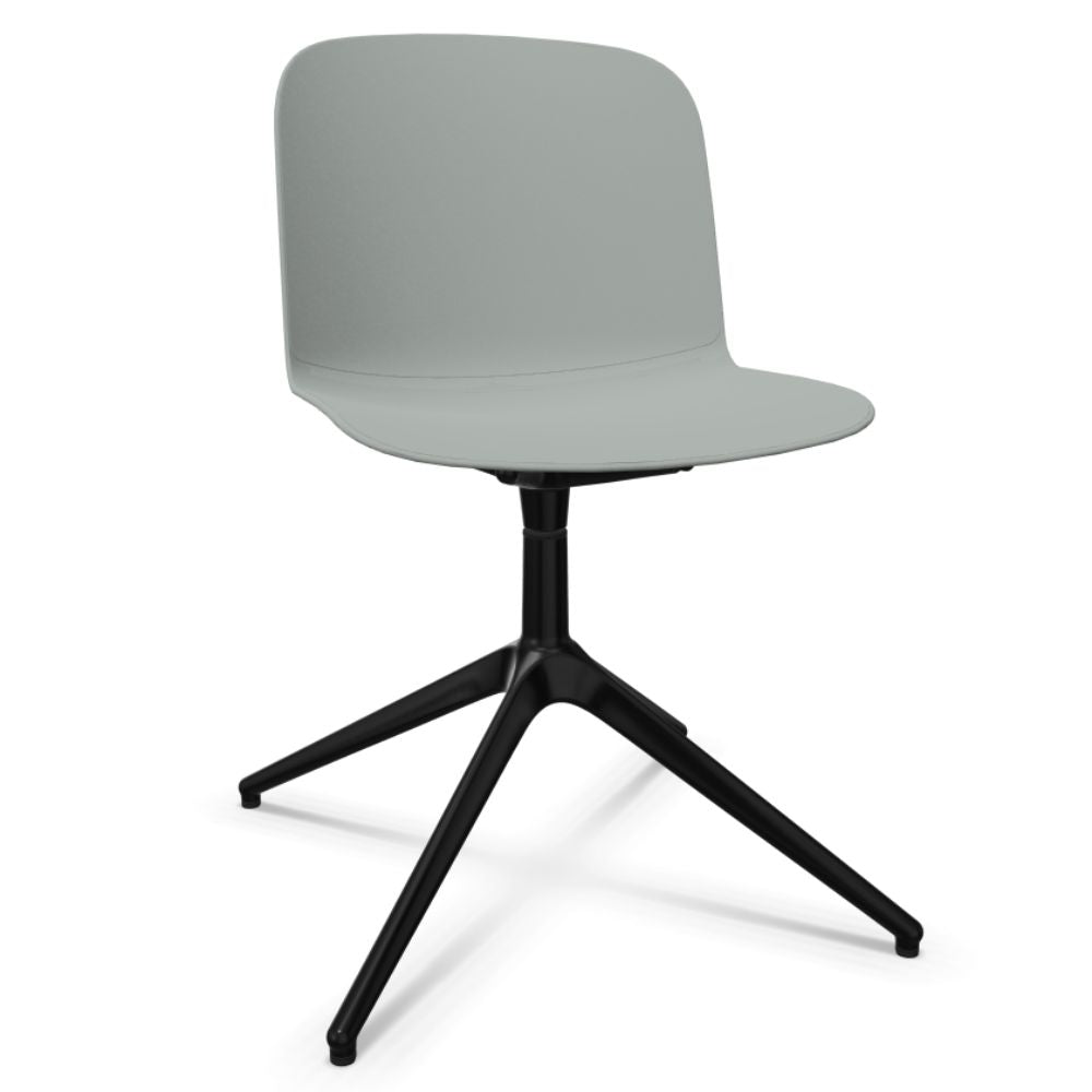 SILLA INFINITI RELIEF | Silla Ocasional | Base 4 Patas Estrella | Varios Colores | Asiento Monocarcasa Polipropileno | Interior - 110 - 6235G - GRS - Infiniti - NOGAL BEAT -
