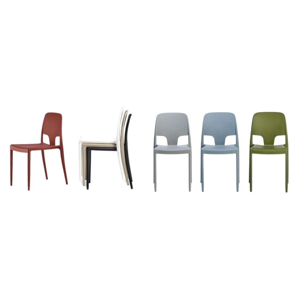 SILLA INFINITI Silla Margot Pop Base 4 Puntas Polipropileno - 110-49700-BCO - Infiniti - NOGAL BEAT - Sillas