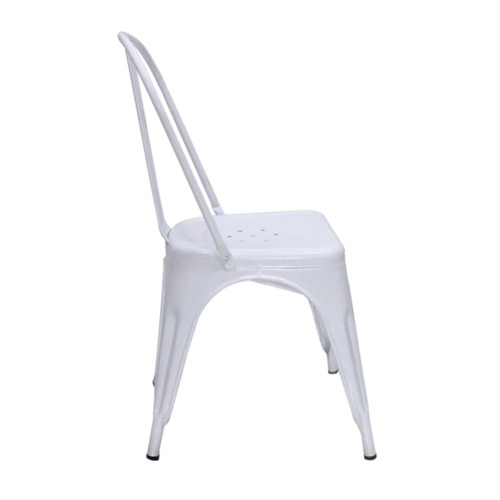 SILLA KINGSTRONG GANTE JM-3315 SILL0360300 | Silla Ocasional Comercial Restaurante Restaurantera Cafetería | Base 4 Puntas | Metálica | Tipo Tolix | Interior | Venta de Sillas para Pastelería Zona de Comida Negocio Comercial Bar Hotelera Hotel Moderna Eventos Zonas Comerciales áreas de Descanso Apilable Mundo In