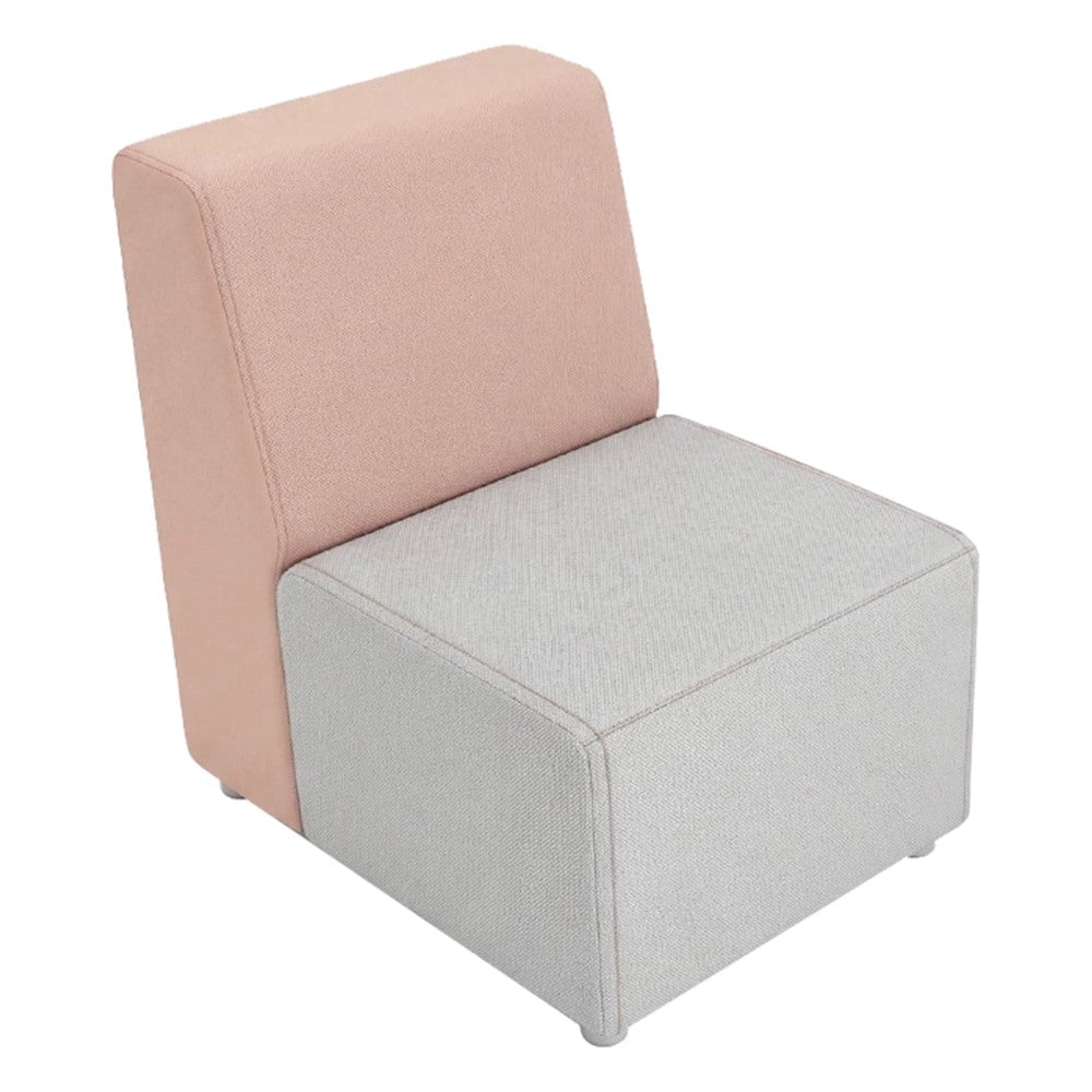 Silla Lineal para Lounge - GEBESA FOMCORE ARMLESS - Frente 35 cm - Alto 58 cm - Tapizado - GFCA016142023 - GEBESA - NOGAL BEAT - Silla Ocasional