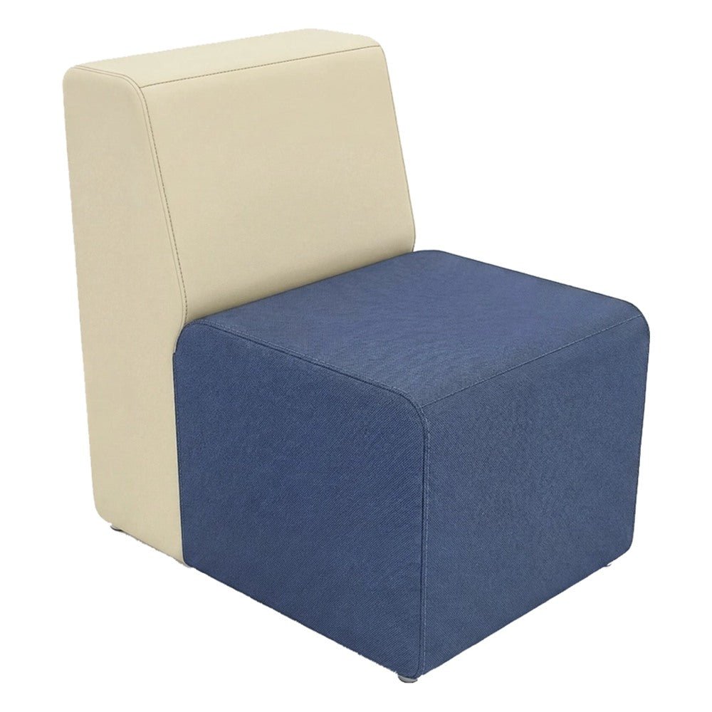 Silla Lineal para Sala de Juntas Informal - GEBESA FOMCORE ARMLESS - Frente 55 cm - Alto 83 cm - Tapizado - GFCA016223133 - GEBESA - NOGAL BEAT - Silla Ocasional