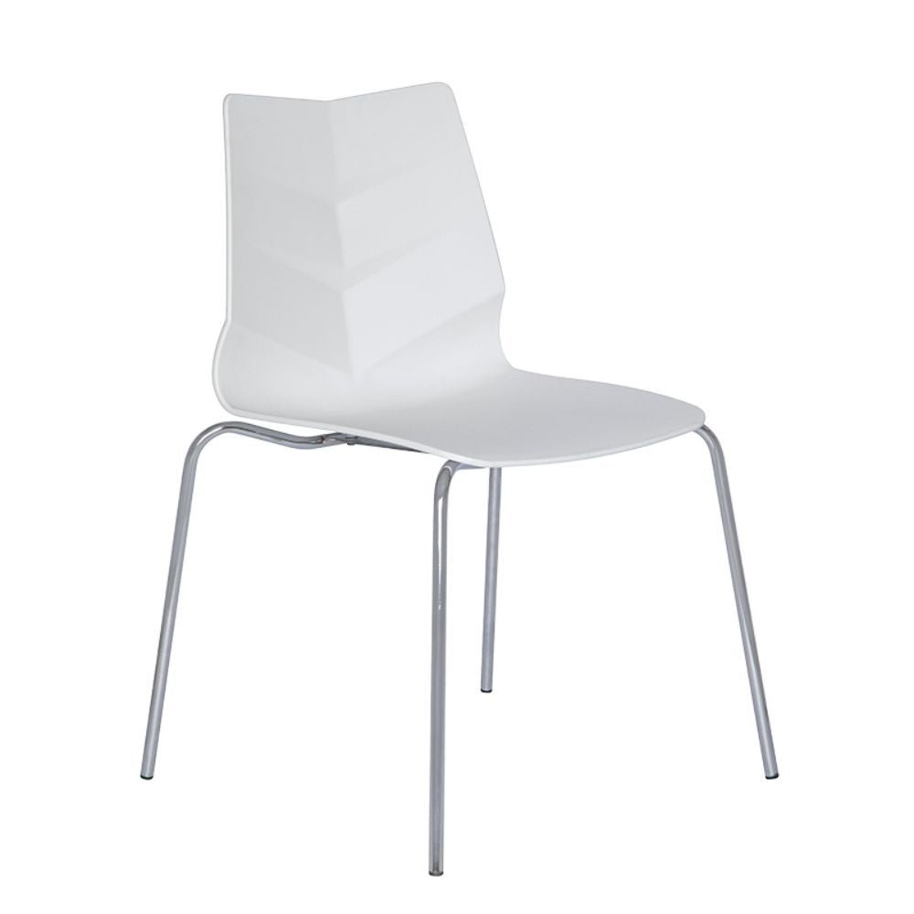 SILLA NOGAL BEAT ALBAR PL - 80 | Respaldo Asiento Polipropileno | 1 Sola Pieza | Protección UV | Estructura Metal | Regatón Antiderrapante | Exterior - PL - 80 - ALBAR - NOGAL BEAT - Sillas
