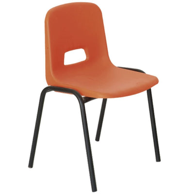 SILLA NOGAL BEAT PL - 18 | Silla Preescolar | Estructura Tubular Redondo | Respaldo Asiento Polipropileno | Regatones Polipropileno | Interior - PL - 18 - ALBAR - NOGAL BEAT - Sillas