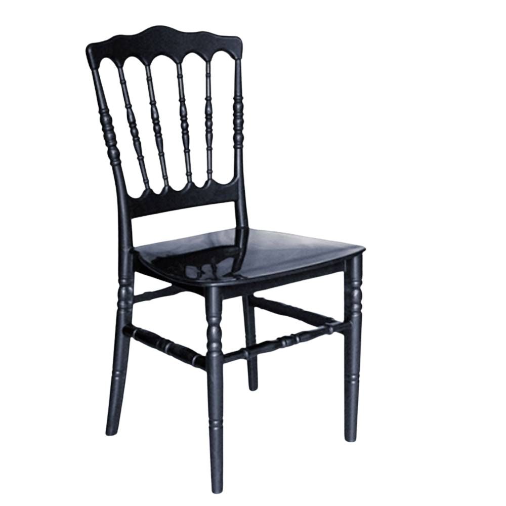 SILLA OFFIHO VERSALLES | Silla para Eventos Fiestas | Resistente Rayos UV | Varios Colores | Polipropileno | Interior + Exterior - VERSALLES - OFFIHO - NOGAL BEAT - Sillas