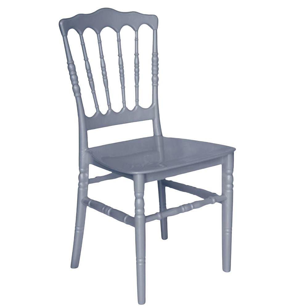 SILLA OFFIHO VERSALLES | Silla para Eventos Fiestas | Resistente Rayos UV | Varios Colores | Polipropileno | Interior + Exterior - VERSALLES - OFFIHO - NOGAL BEAT - Sillas