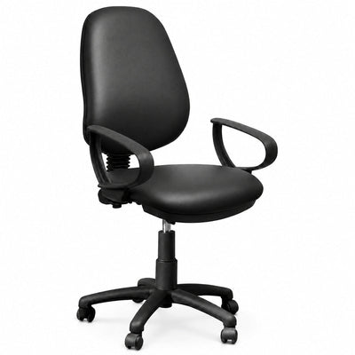 Silla Operativa Analista de Área de Trabajo - GEBESA COMFORT - Varios Colores y Acabados - Brazos de Polipropileno y Base Plástica - GDC402PPBPTP - GEBESA - NOGAL BEAT - Silla Operativa