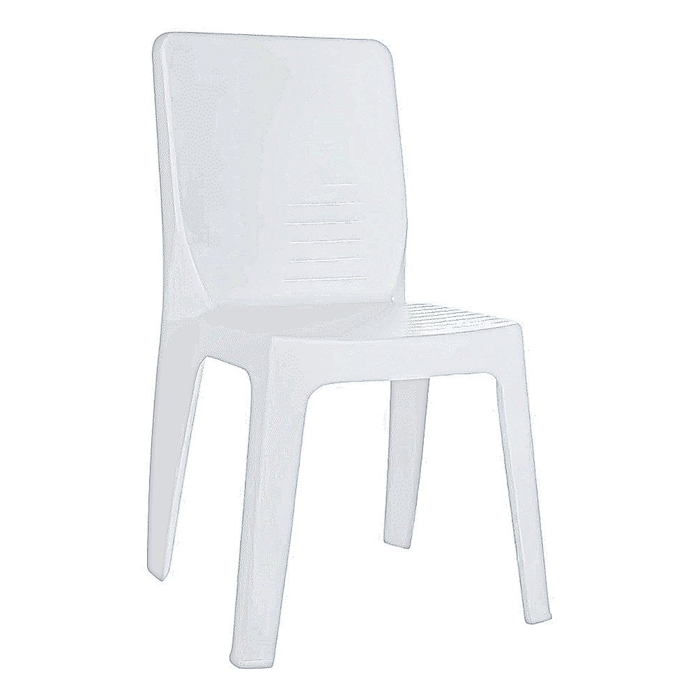 Silla para Cafetería y Comedor al Aire Libre - RESOL IRIS - Varios Colores - 4 Puntas Apilable y Protección UV - 00937 - Resol - NOGAL BEAT - Silla Comercial Exterior