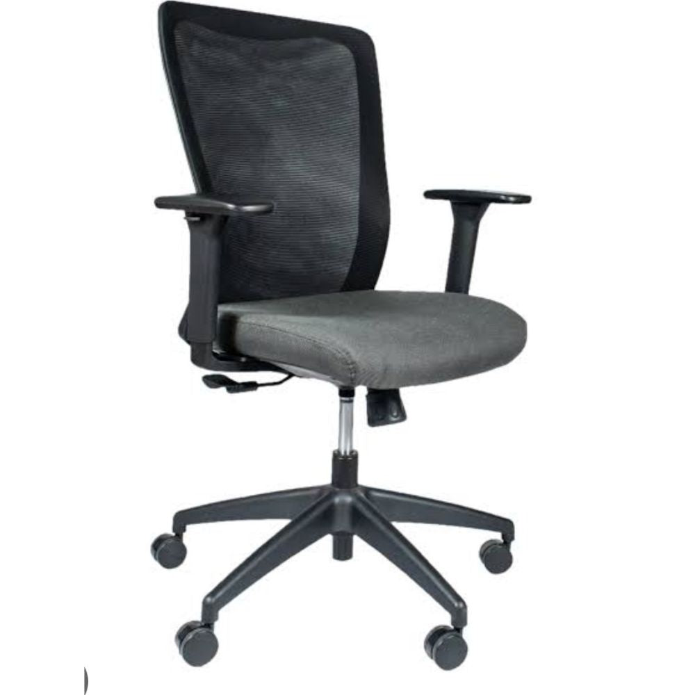 SILLA REQUIEZ KAY | Silla Reclinable Ejecutiva de Oficina | Base Estrella con Rodajas | Varios Colores | Nylon con Cubierta de Poliuretano | Interior - RE - 2180/NG - Requiez - NOGAL BEAT -