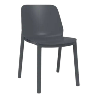 SILLA RESOL ONE | Silla Monobloque Ocasional para Cafetería Jardín | Polipropileno Fibra de Vidrio | Protección UV | Interior + Exterior - 05944 - Resol - NOGAL BEAT - silla