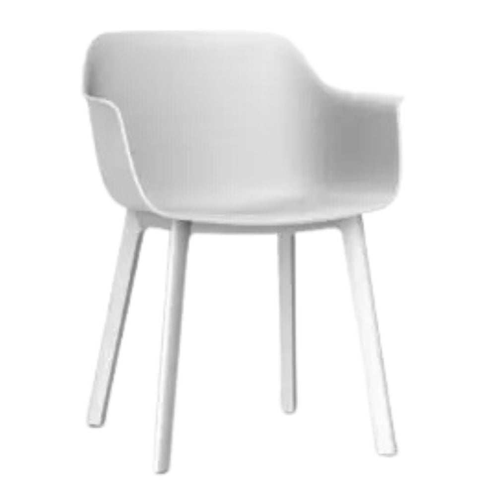 SILLA RESOL SHAPE CLICK | Silla Ocasional Decorativa | Polipropileno | Fibra Vidrio | 4 Patas | Interior + Exterior - 05188 - Resol - NOGAL BEAT - Sillas