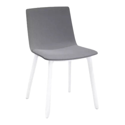 SILLA RESOL SKIN CLICK FULLY UPHOLSTERED | Silla Ocasional para Comedor | Inyectado en Polipropileno | Tapizado | Interior - 85930 + CSE13 - Resol - NOGAL BEAT - silla
