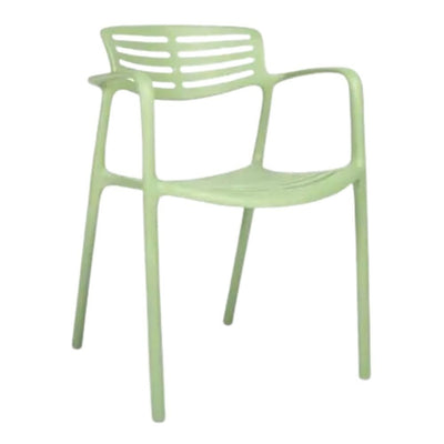 SILLA RESOL TOLEDO AIRE GREEN EDITION | Silla Ocasional | Fibra Vidrio | Polipropileno | Apilable | Reciclada | Interior + Exterior - 05498 - Resol - NOGAL BEAT - Sillas