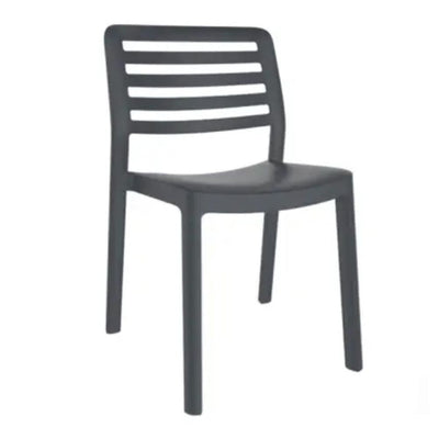 SILLA RESOL WIND | Silla Ocasional para Cafetería Jardín | Inyectada en PP | Protección UV | Interior + Exterior - 04562 - Resol - NOGAL BEAT - silla