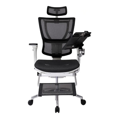 Sillón de Oficina Ejecutivo Respaldo Alto con Cabecera Ajustable - VERSA ALTUS STELLA PRO - Estructura Aluminio - Asiento y Respaldo en Malla con Soporte Lumbar - AL-2510 - VERSA - NOGAL BEAT - Silla Ejecutiva