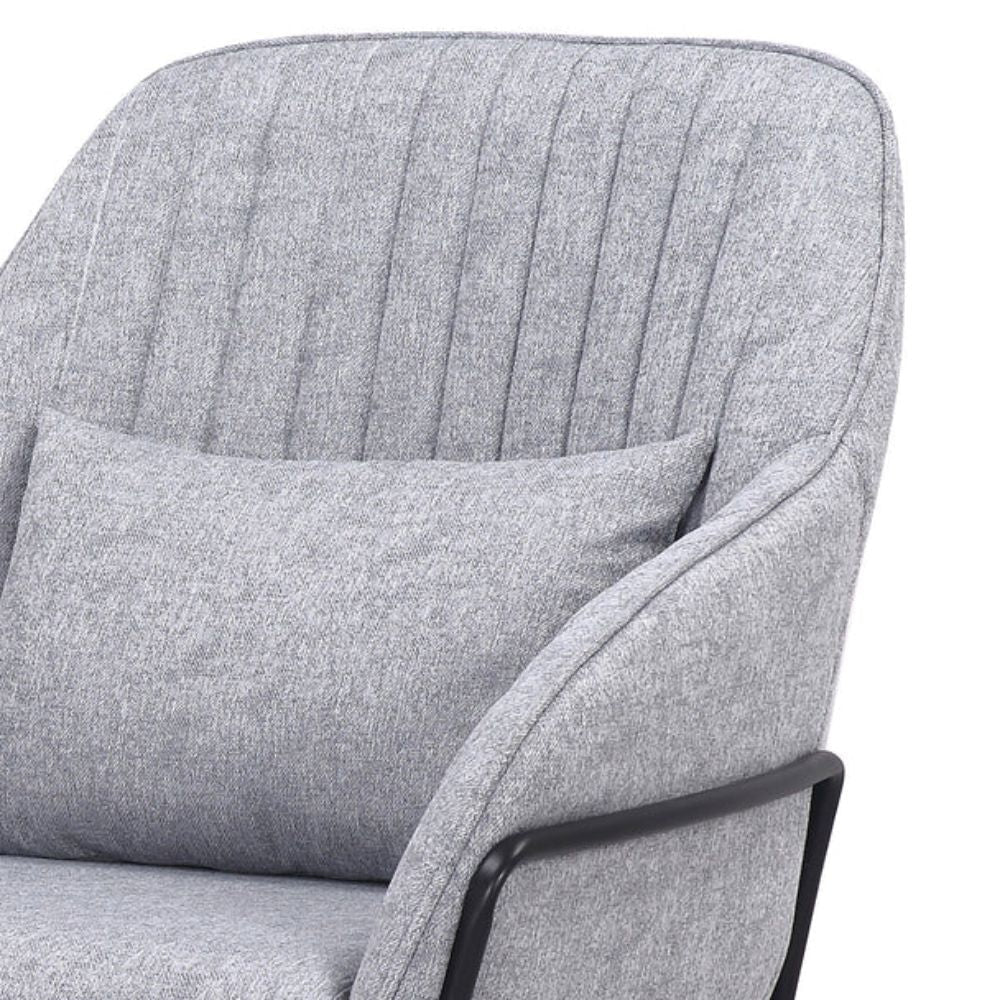 Sillón ocasional Kingstrong Burano tapizado en asiento y respaldo para salas VIP