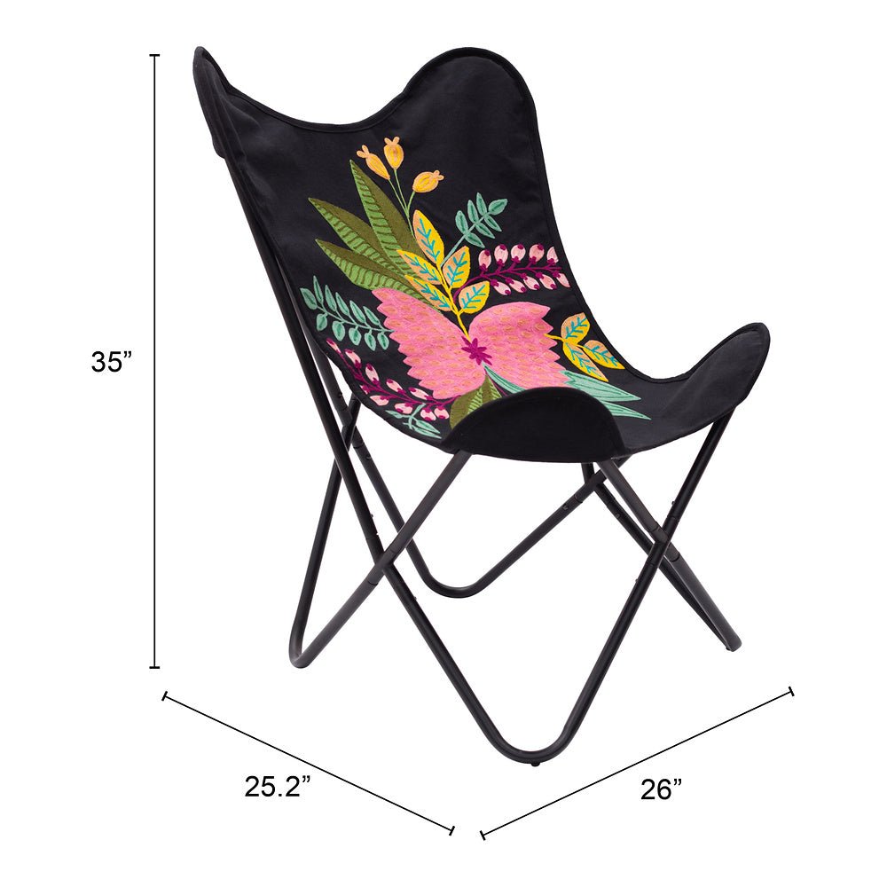 Sillón Ocasional para Sala de Espera - ZUO MARE - Multicolor - Asiento y Respaldo Tapizados en Tejido Texturizado - 109818 - Zuo - NOGAL BEAT - Sillón Ocasional