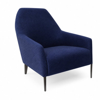 Sillón Ocasional Sweep Tapizado en Sintético Altacia o Spectra - VERSA OFFSET - Con Patas Metálicas Gris Oxford - VO-530S - VERSA - NOGAL BEAT - Sillón Ocasional