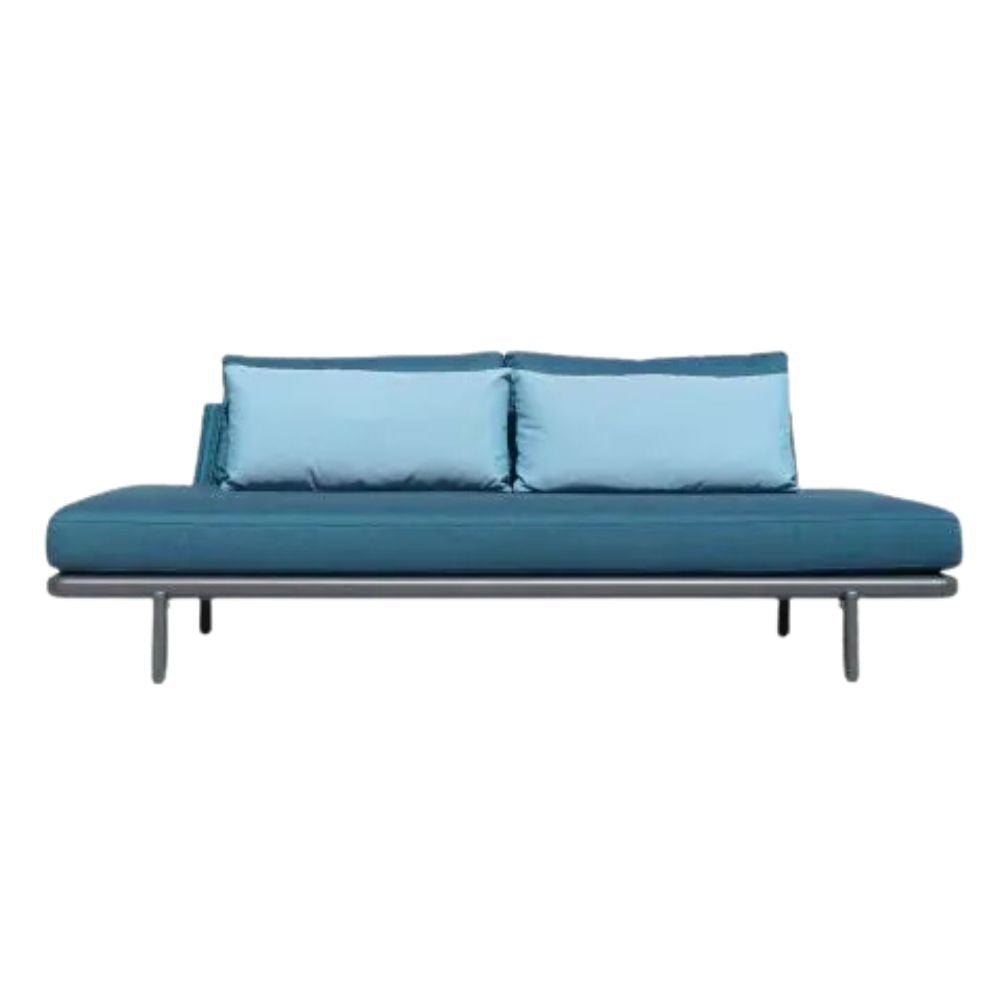 SOFÁ RESOL ANTHEA 2 PLAZAS | Sofá para Sala de Estar | Estructura de Aluminio Lacada | Cojines y Tapizados Idóneos para Exterior | Interior + Exterior - 70306 - Resol - NOGAL BEAT - Sillon