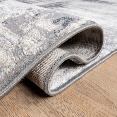 TAPETE LAVIN JASMINE U5013 | Tapete Decorativo para Recepción Hotel Hogar Departamento Sala | GRIS NEGRO | Varias Medidas | Rectangular | Interior - U5013-60 x 90 - LAVIN - NOGAL BEAT - Tapetes