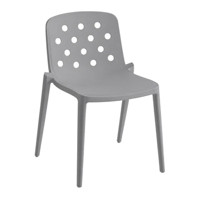 Silla 1 Pieza Completa - LABENZE ISIDORA 106-01300 - Varios Colores - Respaldo Perforado y sin Brazos