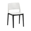 Silla Comercial para Bistró- INFINITI SETTESUSETTE - Varios Colores - Asiento y Respaldo en Polipropileno Estructura Haya Maciza