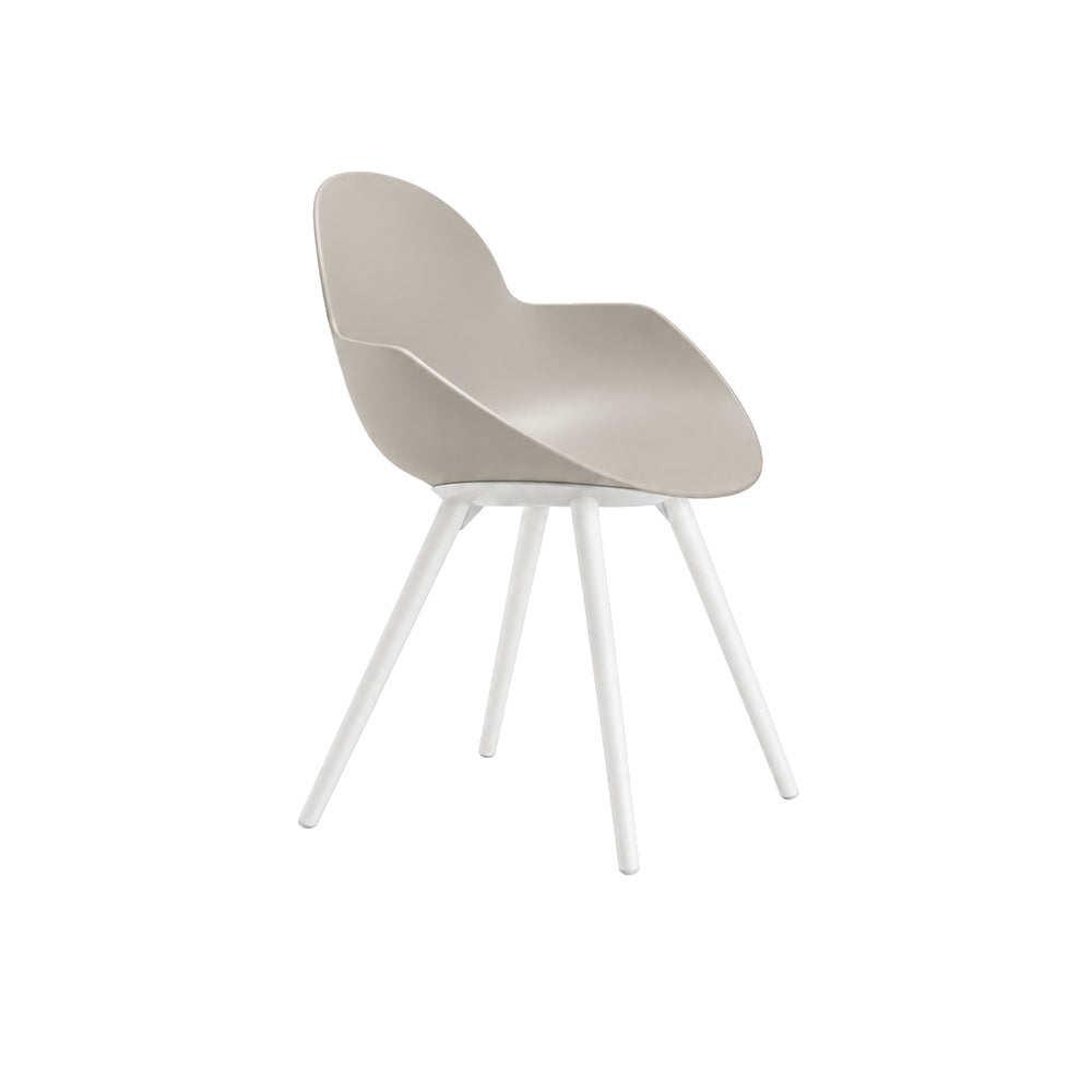 Silla de Oficina Visita - INFINITI COOKIE - Varios Colores - Asiento y Respaldo en Polipropileno