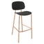 Banco Alto para Bar - INFINITI TONDINA POP - Varios Colores - Asiento y Respaldo en Polipropileno