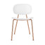 Silla Comercial para Cafetería - INFINITI TONDINA POP - Varios Colores - Asiento y Respaldo en Polipropileno
