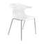 Silla Comercial para Cafetería - INFINITI LOOP - Varios Colores - Asiento y Respaldo en Policarbonato
