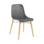 Silla Comercial para Cafetería - INFINITI NEXT - Varios Colores - Asiento y Respaldo en Poliamida Base de Madera