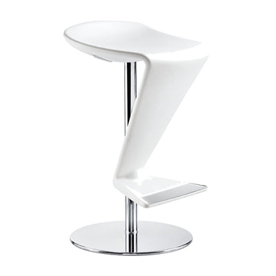 Sillón Ocasional de Diseño para Lobby y Área Lounge - INFINITI ZED 113-2720G - Blanco - Poliuretano con Inserción de Acero y Diseño en Forma de Z