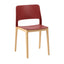 Silla Comercial para Bistró- INFINITI SETTESUSETTE - Varios Colores - Asiento y Respaldo en Polipropileno Estructura Haya Maciza