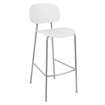 Banco Bajo para Bistró - INFINITI TONDINA POP - Varios Colores - Asiento y Respaldo en Polipropileno